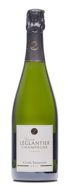 
     The cuvée Tradition is the house reference of Vincent Léglantier. Made with 35% of Pinot Noir 40% of Pinot Meunier and 25 of Chardonnay, it reveals a pale yellow colour which evoks yellow fruits.
    The effervescent is fine, regular .
    To the fresh and vivid nose, minerality and floral hints can be spotted combined with  exotic fruits. A real blend of  finess, elegance and power, citrus fruits notes, lemon,  kumquat, and orange will be  enjoyed for an aperitive or on table.
    